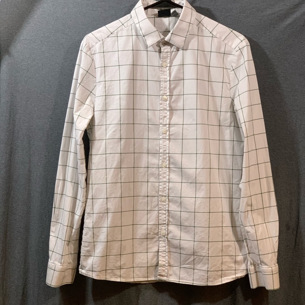Checked pattern button up shirt - Picture 4 of 4